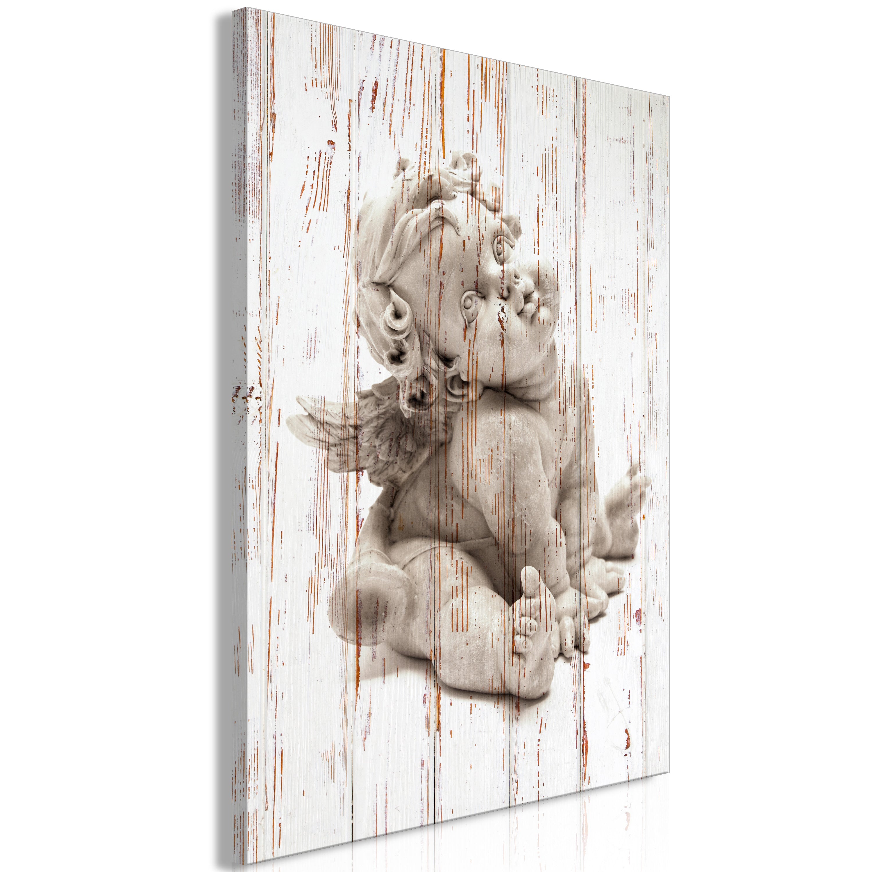 Vintage Canvas Wall Art - Pensive Cupid