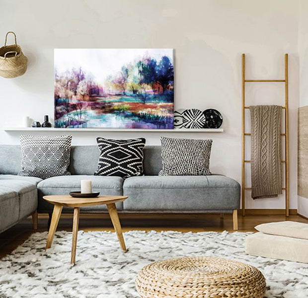 Landscape Canvas Wall Art - World in Paints