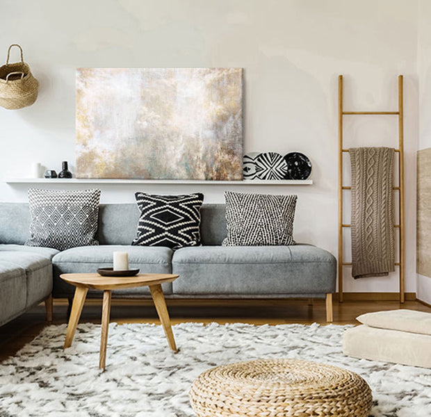 Abstract Canvas Wall Art - Rise