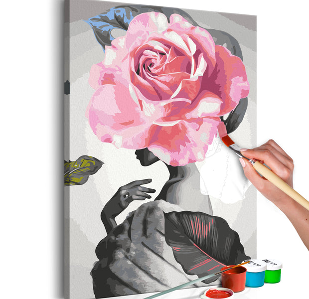 Paint By Numbers Kit - Rose and Fur