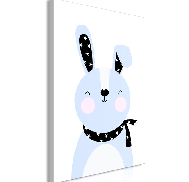 Cartoon Canvas Wall Art - Brave Rabbit