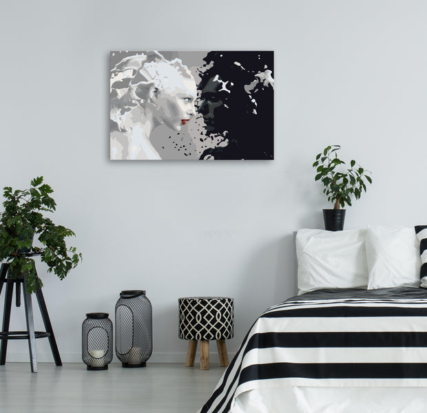 Paint By Numbers Kit - Black & White