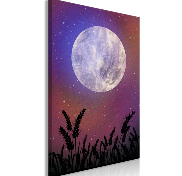 Landscape Canvas Wall Art - Night in the Country