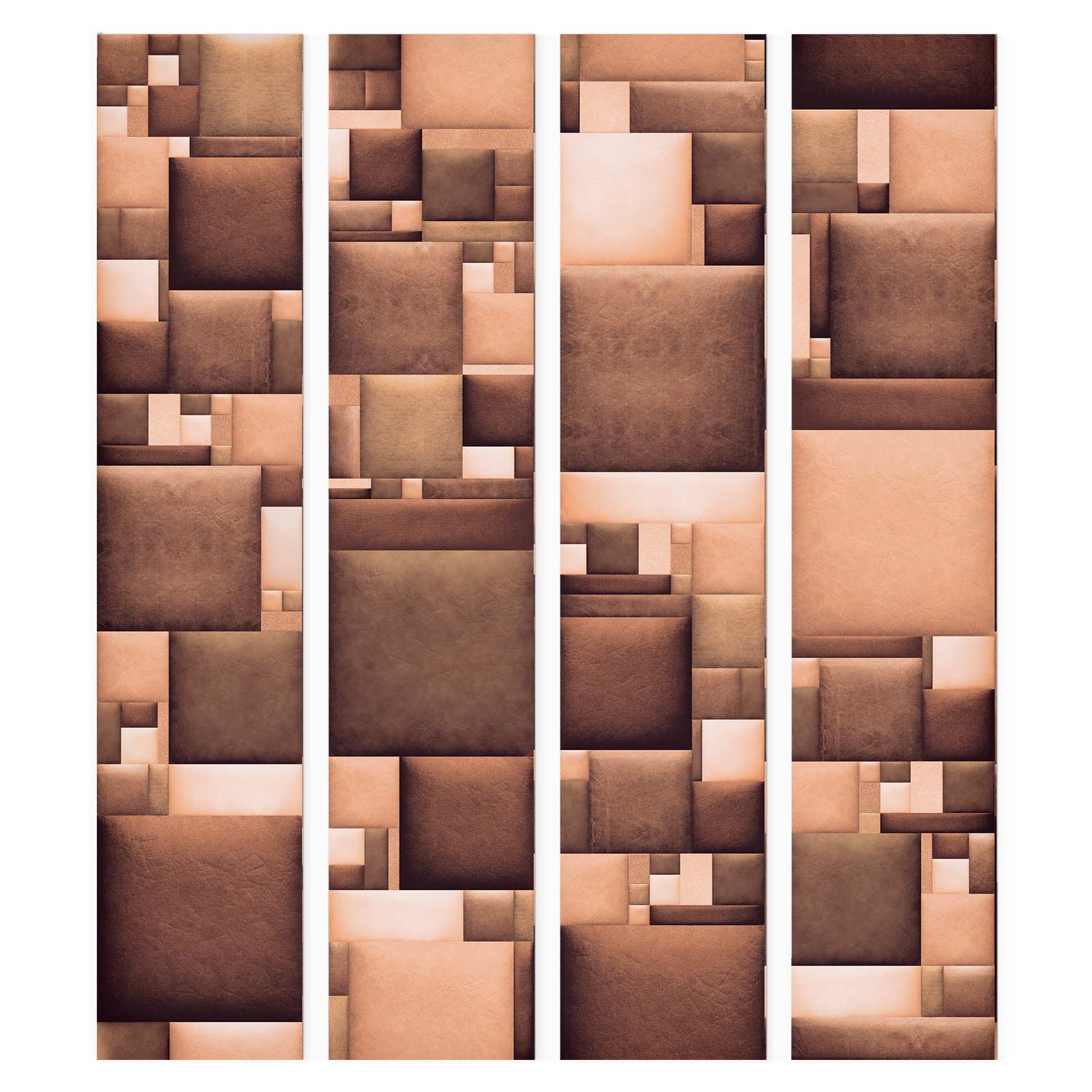 Repeating Wallpaper Roll - Leather Mosaic