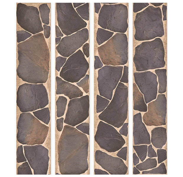 Repeating Wallpaper Roll - Rock Mosaic
