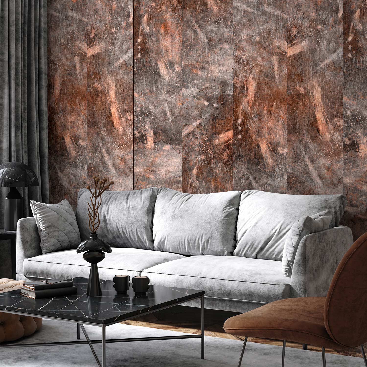 Repeating Wallpaper Roll - Evening Bonfire