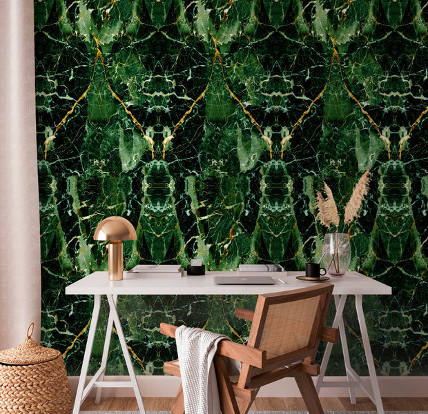 Repeating Wallpaper Roll - Guatemala Marble