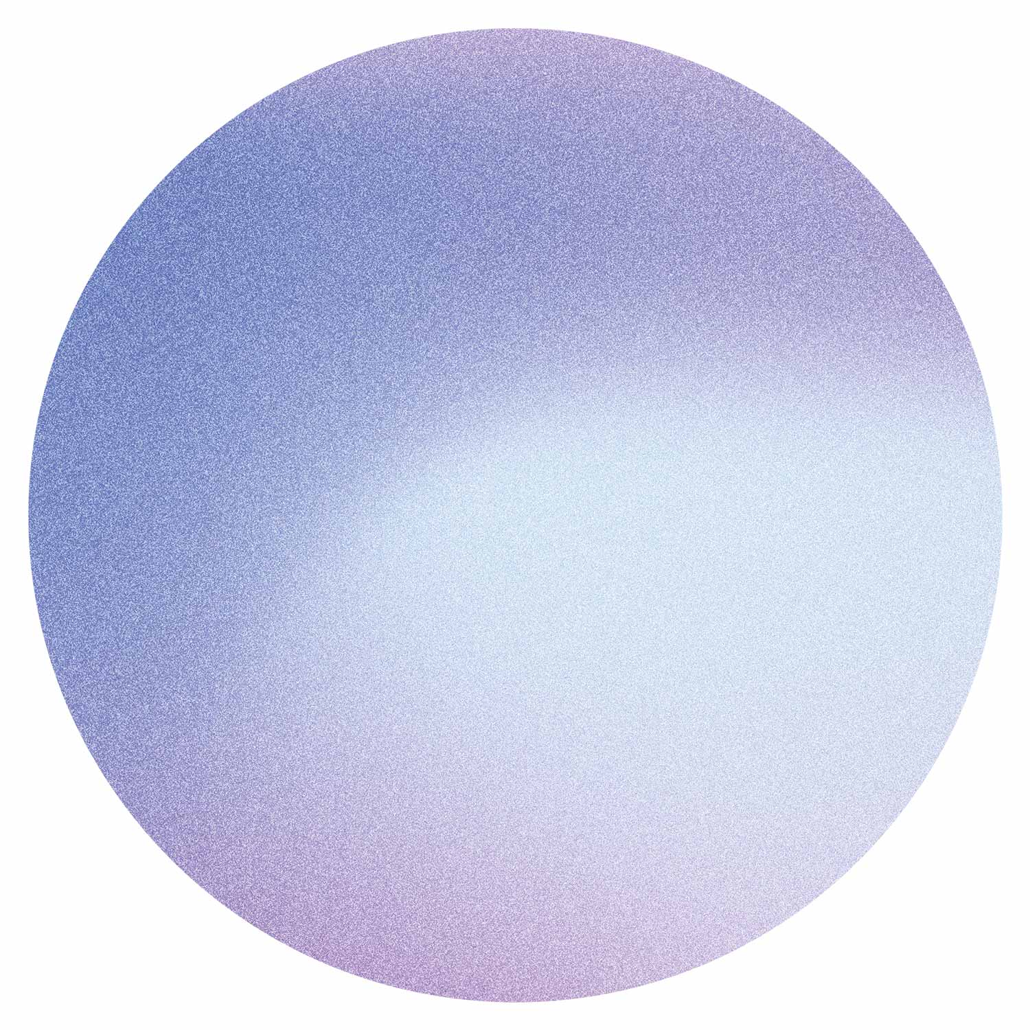 Round Wall Mural - Heather Mist – Delicate Gradient Consisting Of Many Shades Of Purple