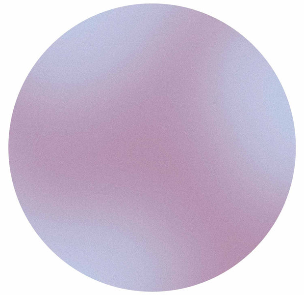 Round Wall Mural - Complex Gradient – Gradient Composition In Nostalgic Colours