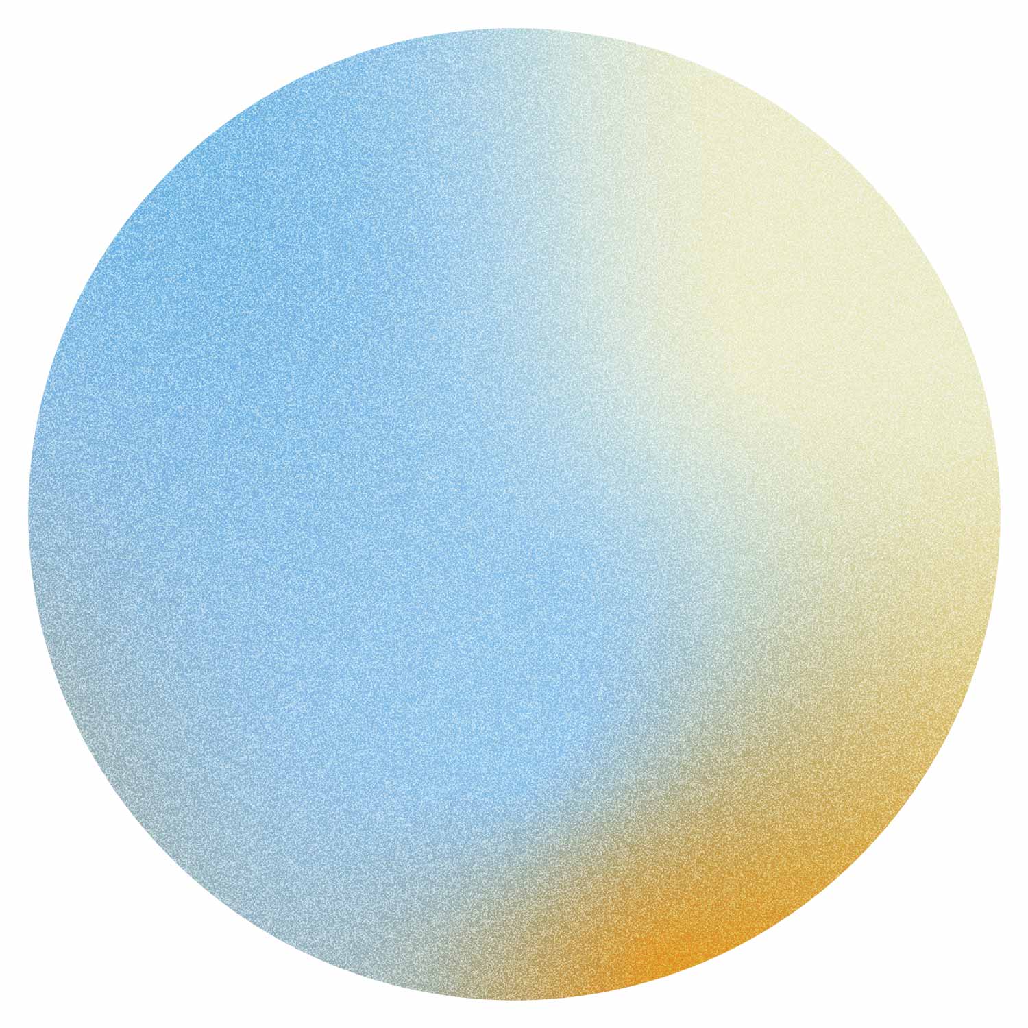 Round Wall Mural - Energetic Gradient – Gradient Composition In Vivid Colours