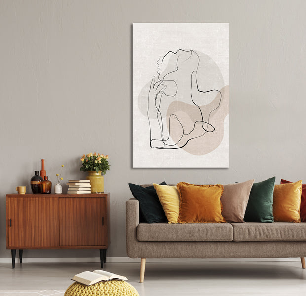 Abstract Canvas Wall Art - French Chic