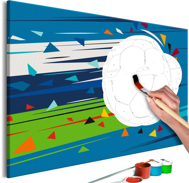 Paint By Numbers Kit - Shoot and Goal!