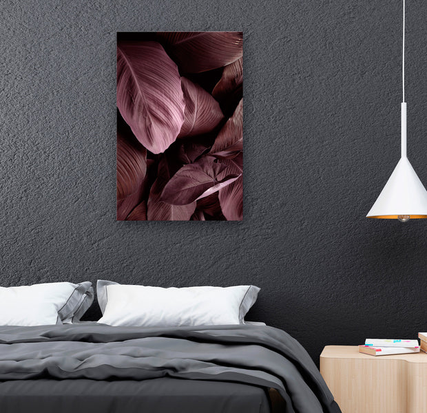 Botanical Canvas Wall Art - Velvet Leaves