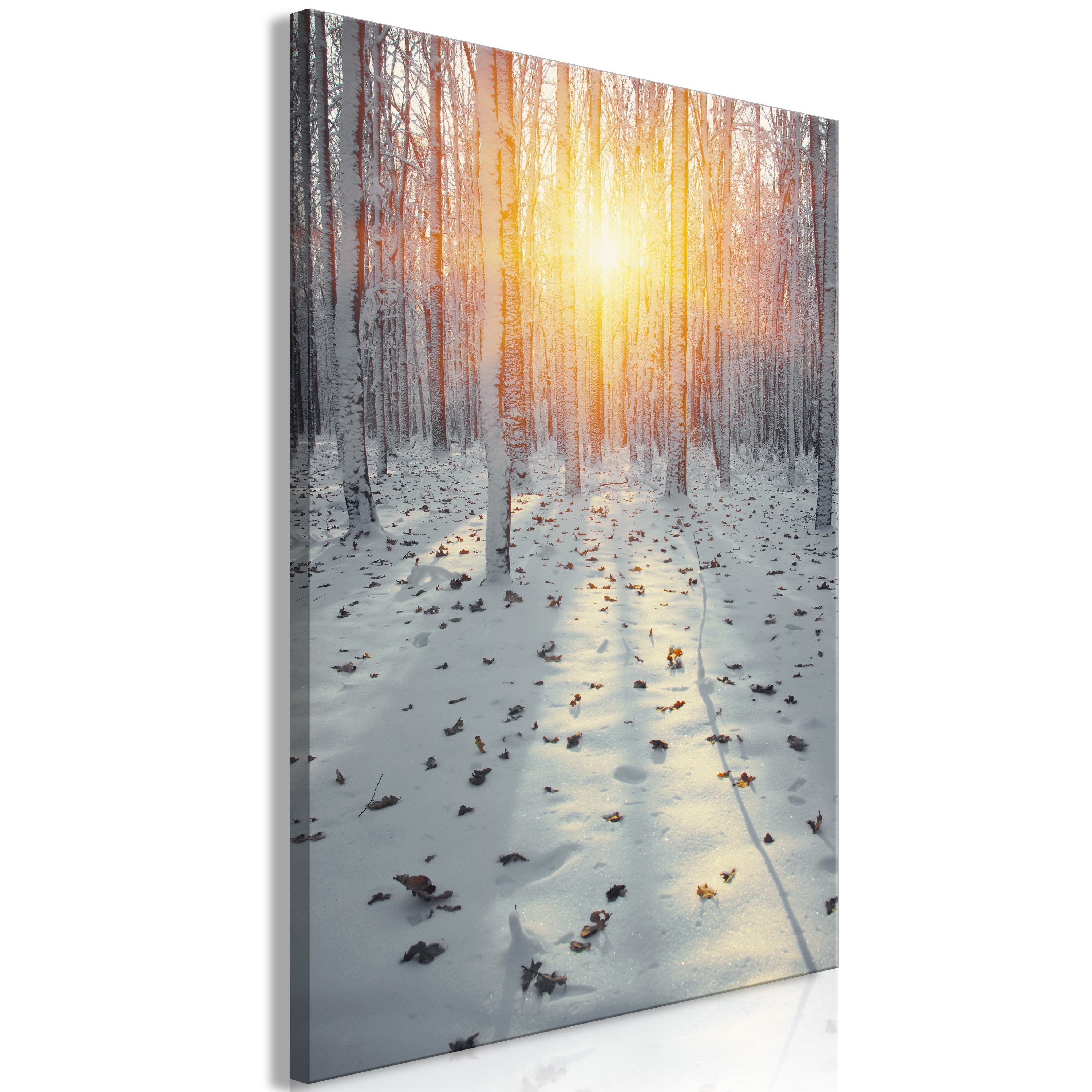 Landscape Canvas Wall Art - Winter Afternoon