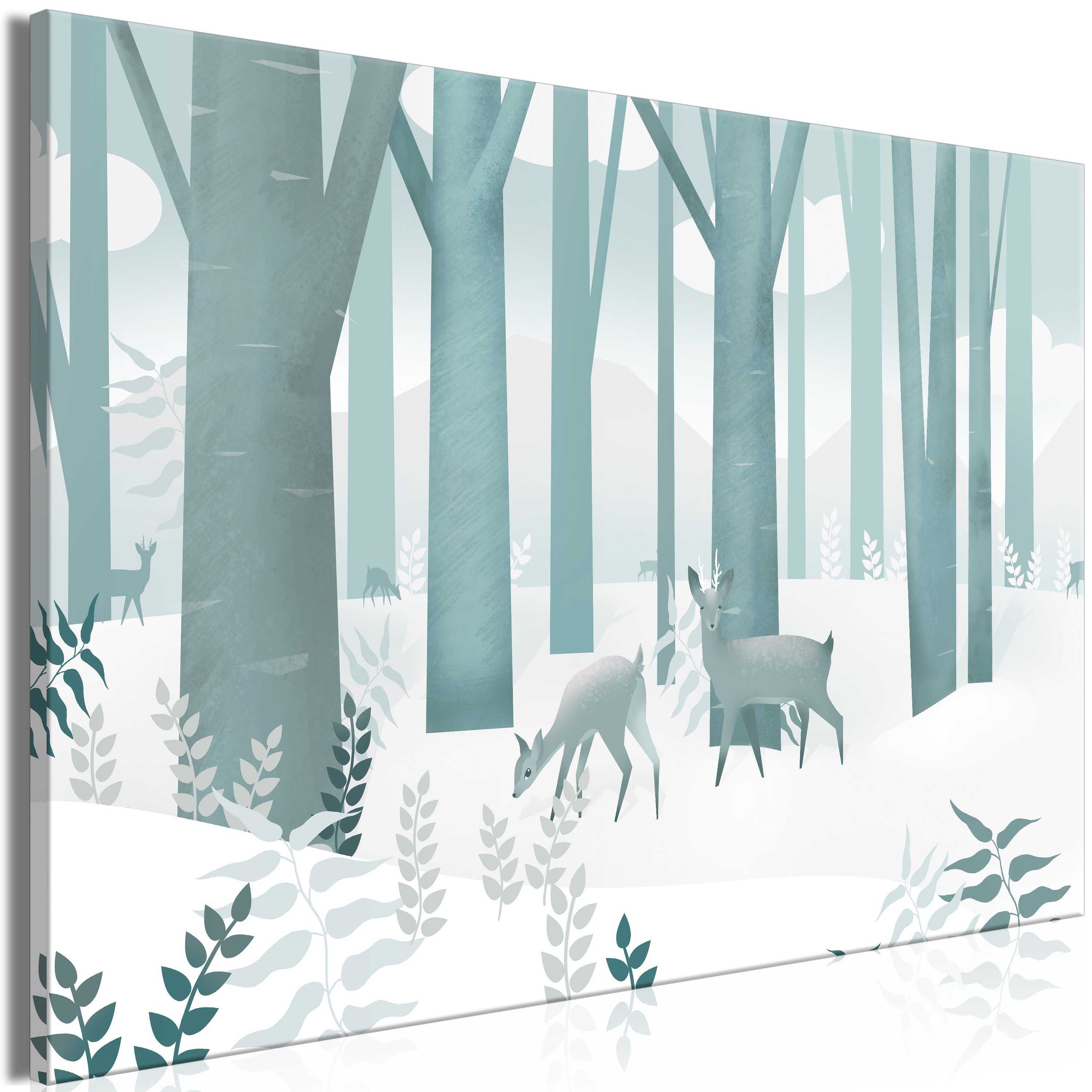 Cartoon Canvas Wall Art - Fairytale Forest