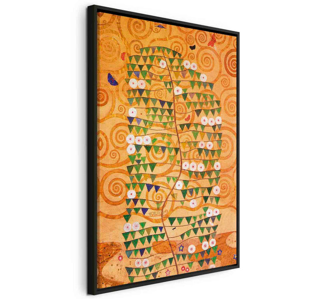 Floating Framed Canvas Art - Tree of Life - Gustav Klimt