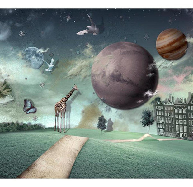 Fiction Wallpaper Wall Mural - City Of The Future