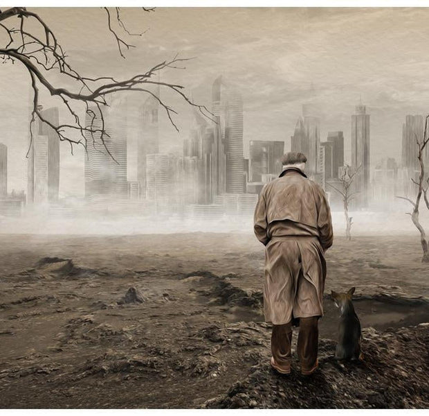 Fiction Wallpaper Wall Mural - Ghost's City