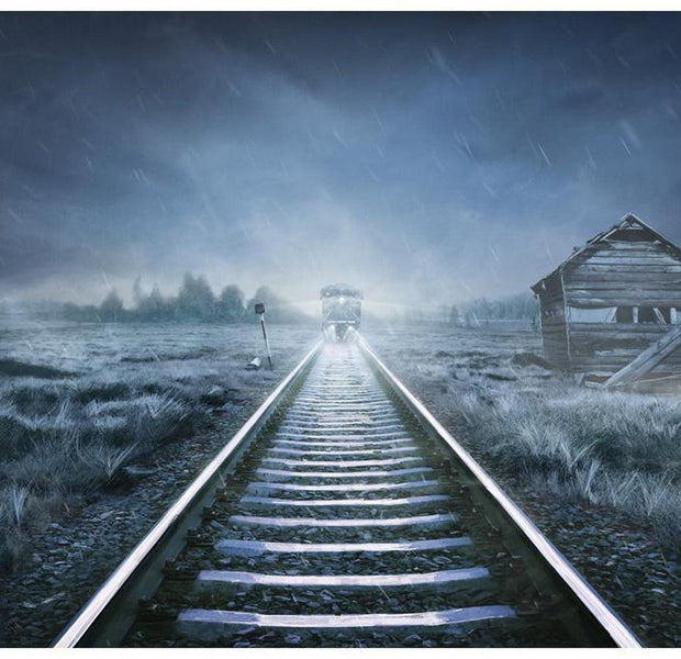 Fiction Wallpaper Wall Mural - The Ghost Train