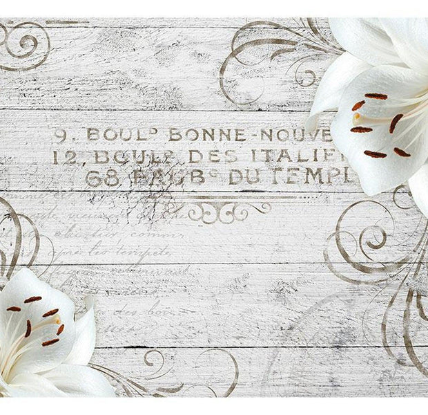 Floral Wallpaper Wall Mural - Bonne Nouvelle
