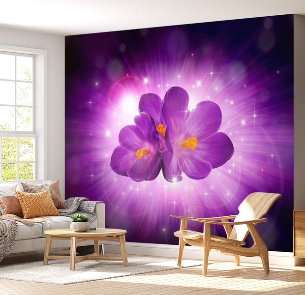 Floral Wallpaper Wall Mural - Breath Of Spring