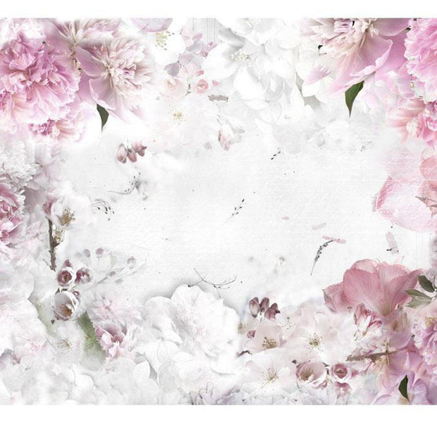 Floral Wallpaper Wall Mural - Dancing Peonies