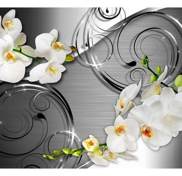 Floral Wallpaper Wall Mural - Expectation