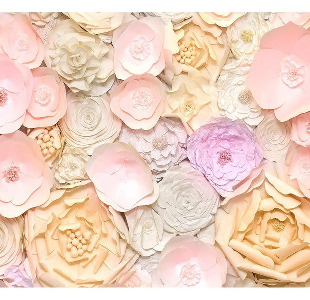 Floral Wallpaper Wall Mural - Flower Bouquet