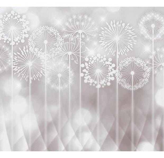 Floral Wallpaper Wall Mural - Dreamy Dandelions