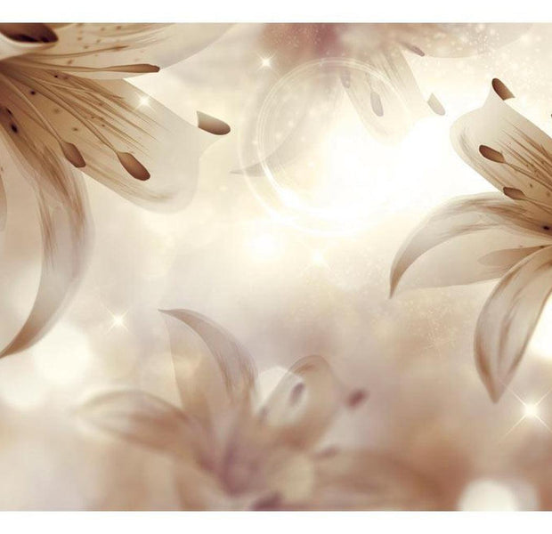 Floral Wallpaper Wall Mural - Gentle Symphony