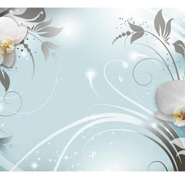 Floral Wallpaper Wall Mural - Hope
