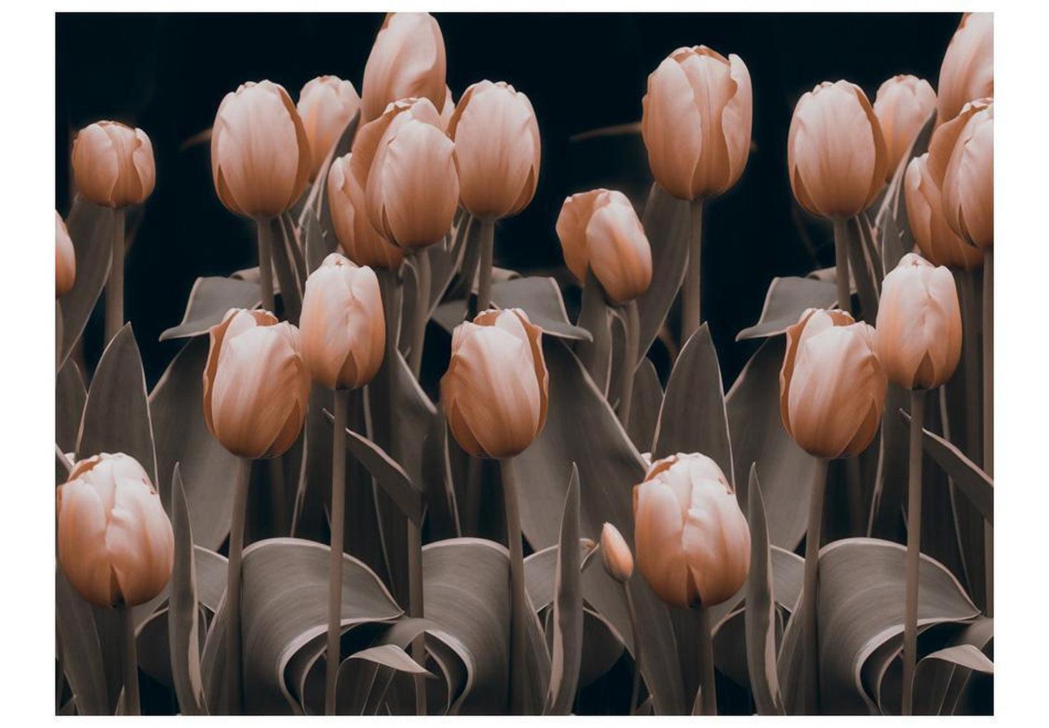 Floral Wallpaper Wall Mural - Ladies Among The Flowers