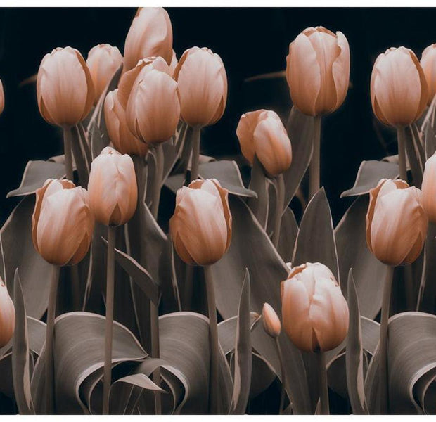 Floral Wallpaper Wall Mural - Ladies Among The Flowers