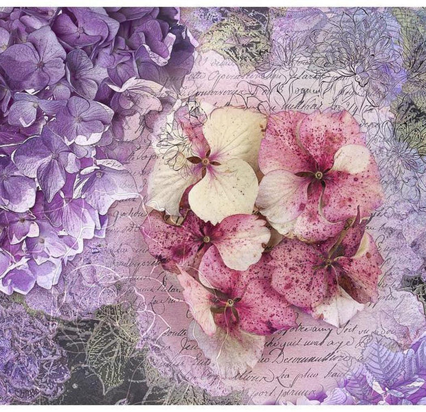 Floral Wallpaper Wall Mural - Memoir