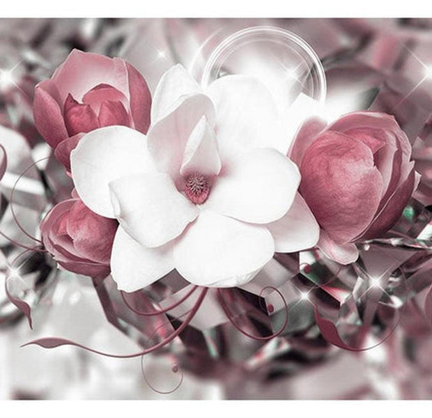 Floral Wallpaper Wall Mural - Muse Of Lovers