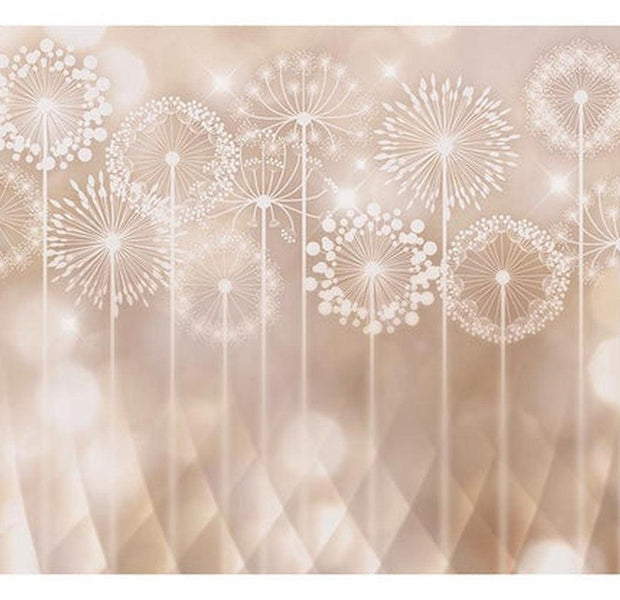 Floral Wallpaper Wall Mural - Radiant Flowers