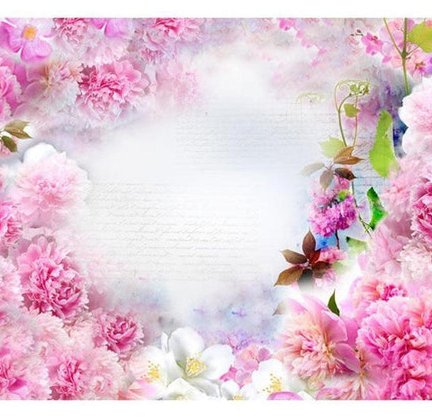 Floral Wallpaper Wall Mural - Smell Of Cloves