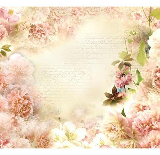 Floral Wallpaper Wall Mural - Spring Fragrance