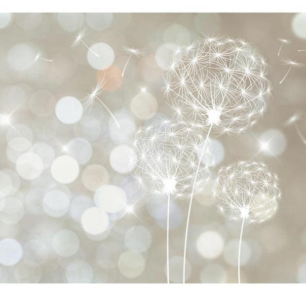 Floral Wallpaper Wall Mural - Ballad Of Dandelions