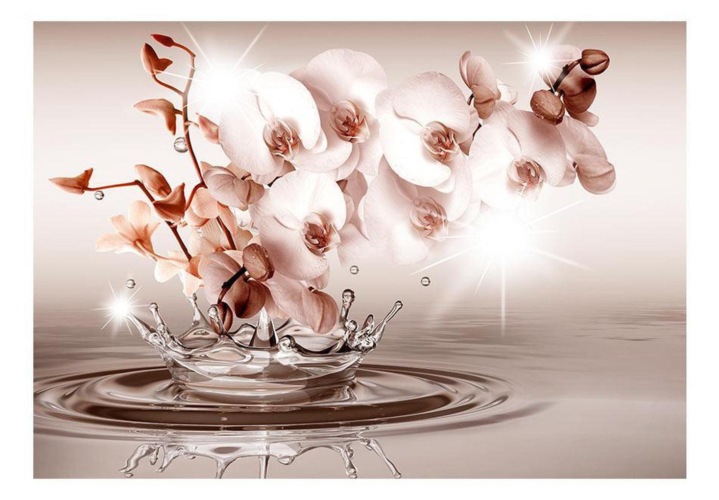 Floral Wallpaper Wall Mural - Touch Of Tenderness