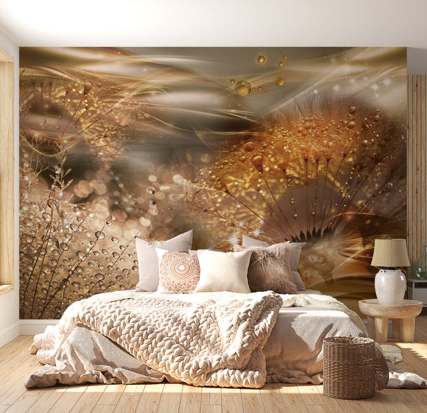 Floral Wallpaper Wall Murals - Dandelion Fantasy