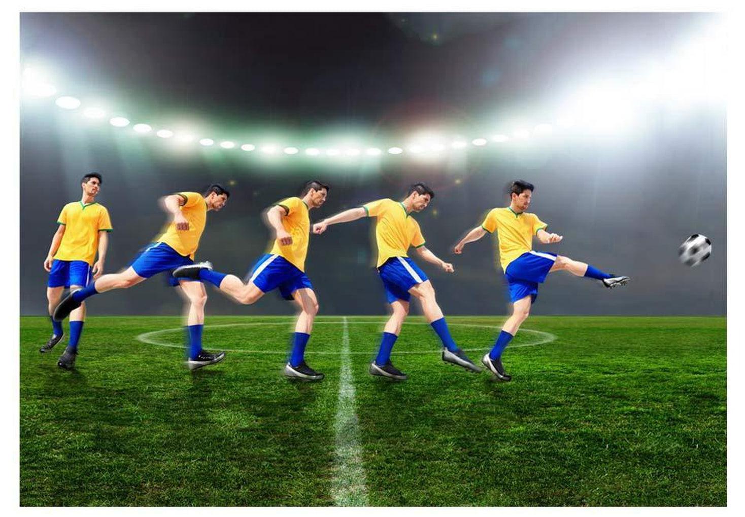 Football Wallpaper Wall Mural - Kick The Ball