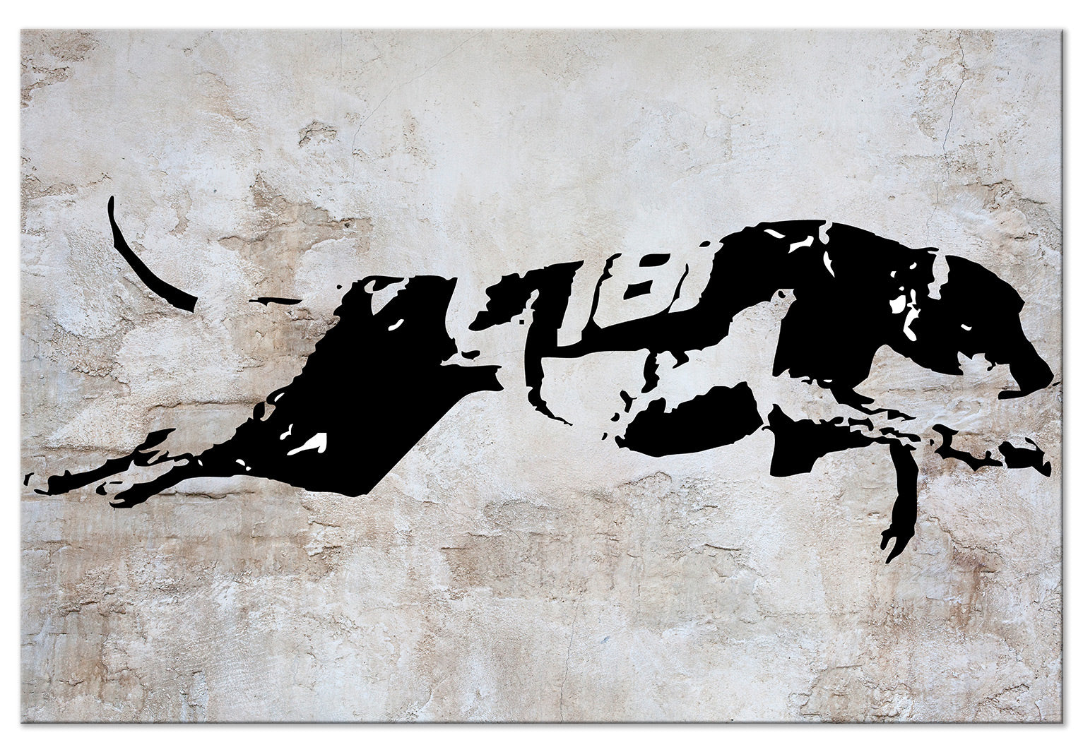 Animal Canvas Wall Art - Greyhound Race