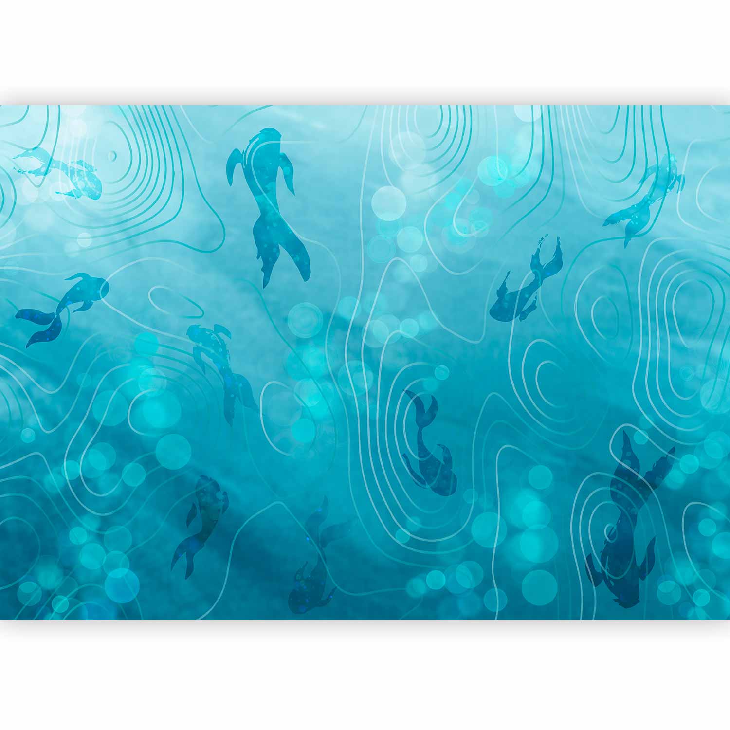 Premium Animal Wall Mural - Japanese Pond