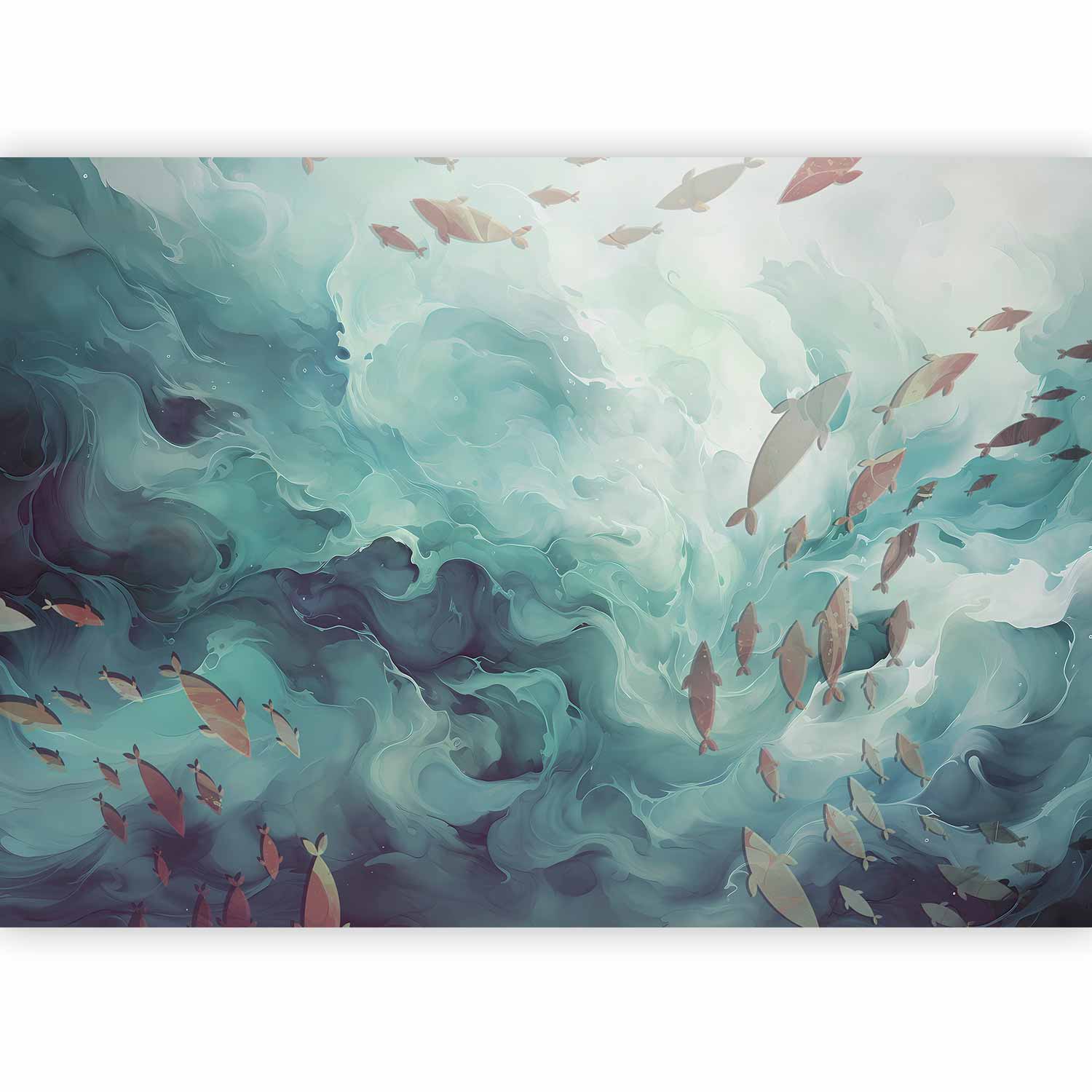 Premium Animal Wall Mural - Fish In The Ocean