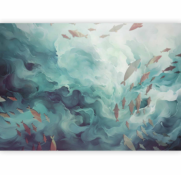 Premium Animal Wall Mural - Fish In The Ocean