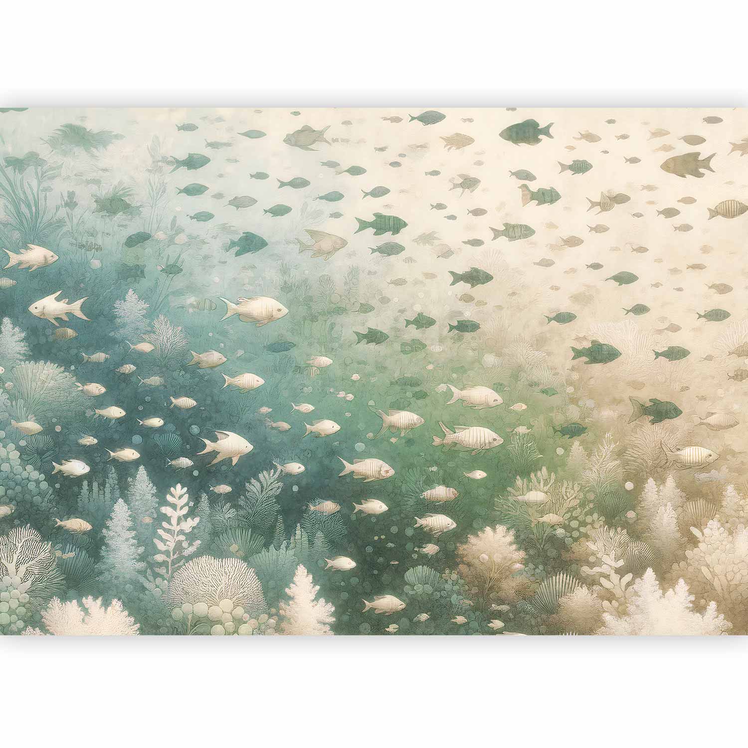 Premium Animal Wall Mural - The Marine World