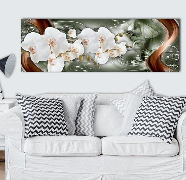 Stretched Canvas Glamour Art - Abstract Duet