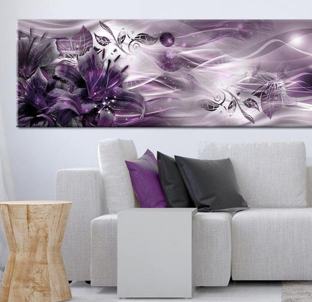 Stretched Canvas Glamour Art - Amethyst Constellation