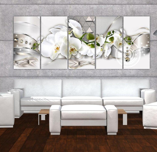 Stretched Canvas Glamour Art - Beautiful Orchises